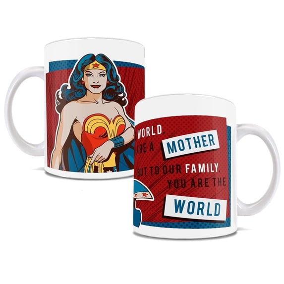 DC Comics (Wonder Woman - Mom, You are the World) 11 oz Ceramic Mug WMUG801