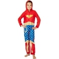 thumbnail image 1 of DC Comics Justice League Superhero Matching Family Costume Pajamas Union Suit, 1 of 6