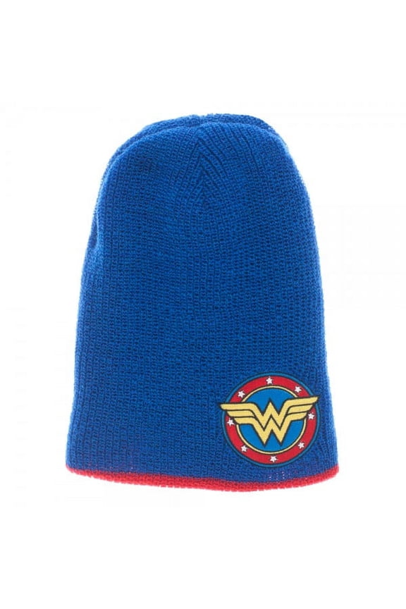DC Comics Wonder Woman Reversible Slouch Beanie