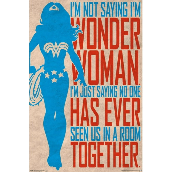 DC Comics - Wonder Woman - Secret Identity Wall Poster, 14.725" x 22.375"