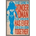 thumbnail image 1 of DC Comics - Wonder Woman - Secret Identity Wall Poster, 22.375" x 34", Framed, 1 of 5