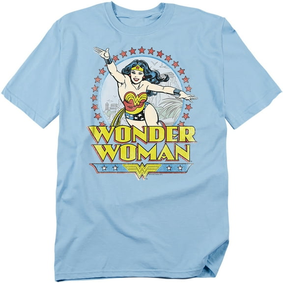 DC Comics Wonder Woman T-Shirt Star of Paradise Island Unisex Graphic Tee For Men & Women