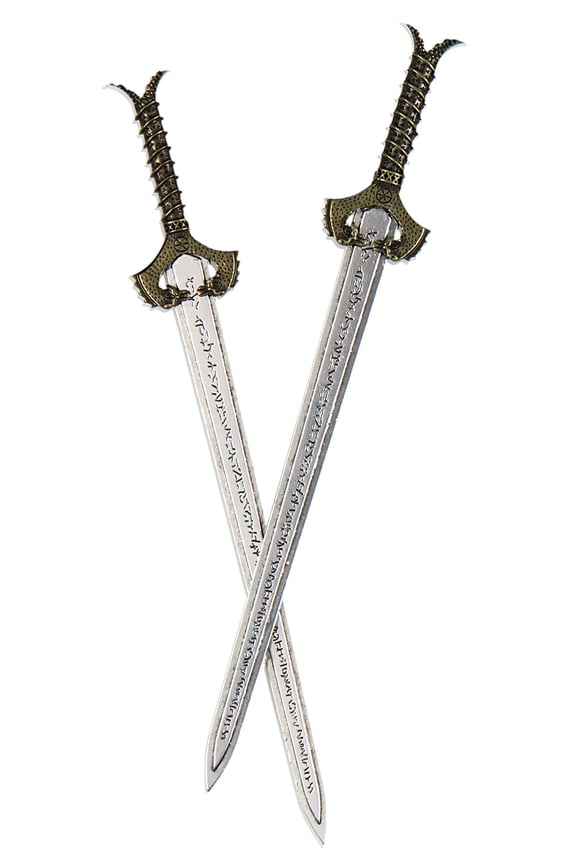 DC Comics Wonder Woman Sword Hair Pins Sticks