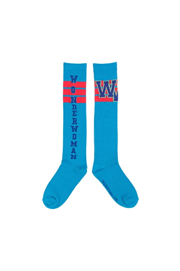 DC Comics Wonder Woman Varsity Knee High Socks