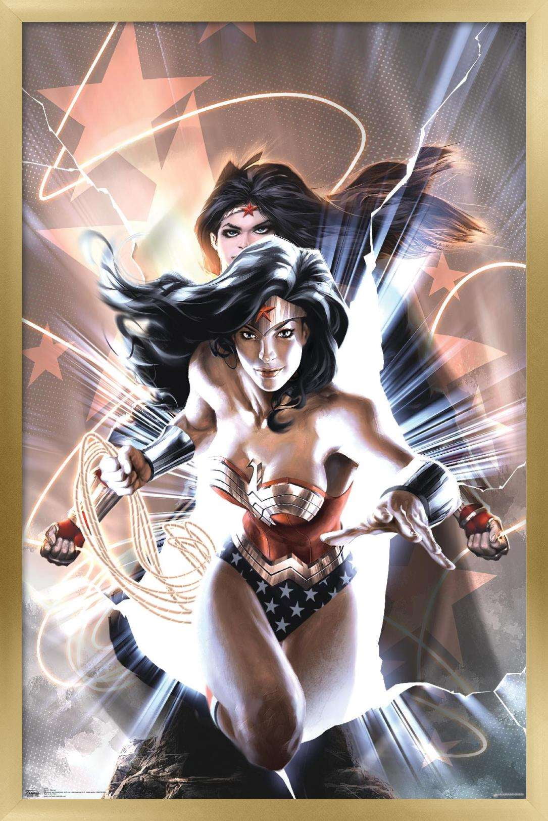DC Comics - Wonder Woman Wall Poster, 22.375" x 34", Framed