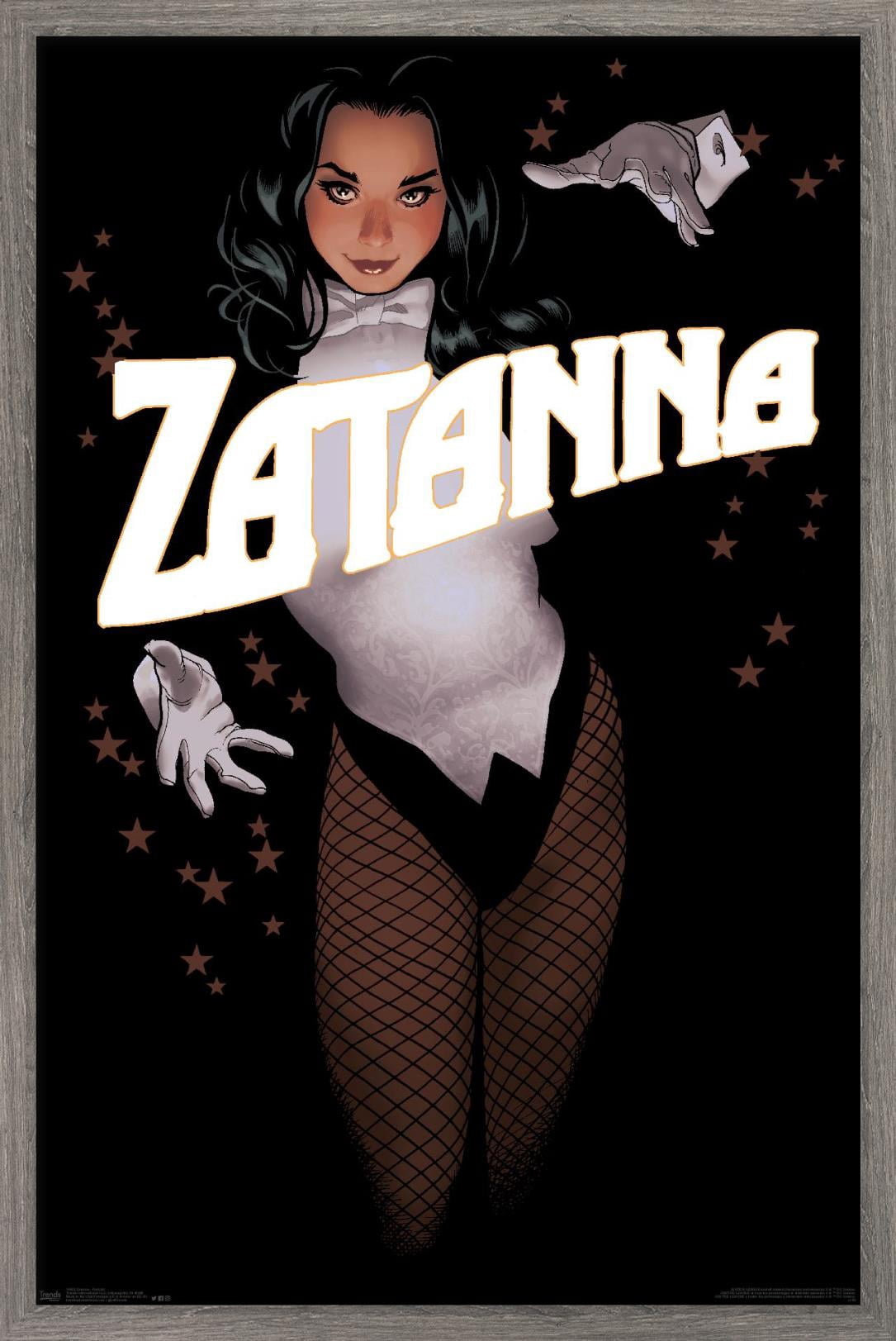 DC Comics - Zantanna - Alex Ross Portrait Wall Poster, 14.725" x 22.375", Framed