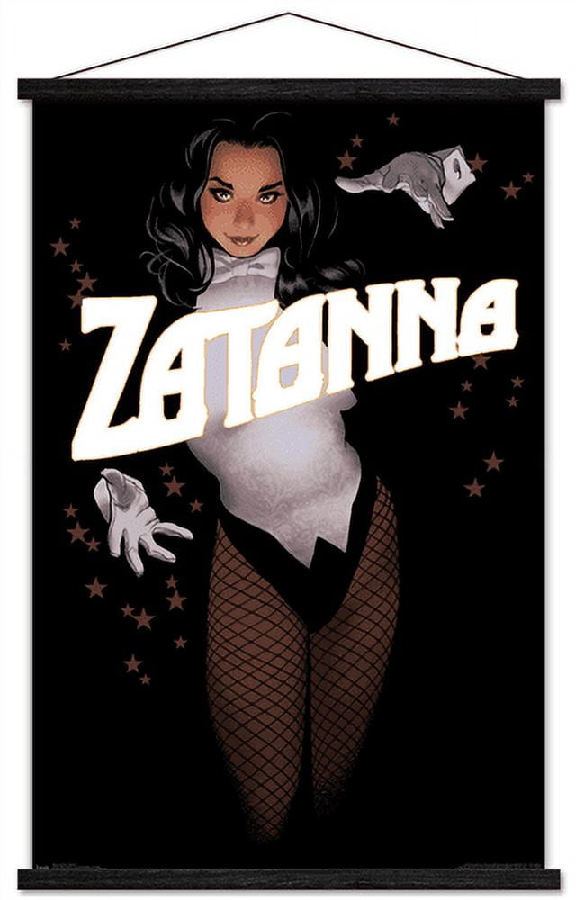 DC Comics - Zantanna - Alex Ross Portrait Wall Poster with Magnetic Frame, 22.375" x 34"