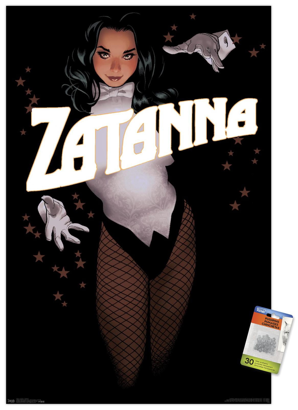 DC Comics - Zantanna - Alex Ross Portrait Wall Poster with Push Pins, 22.375" x 34"