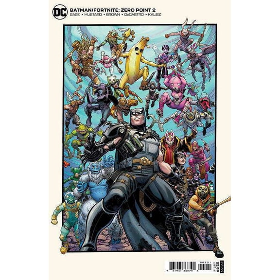 DC Comics Zero Point: #2 Card Stock Variant (Art Adams) (Comes with DC Themed Digital Item Code for Fortnite Game!)