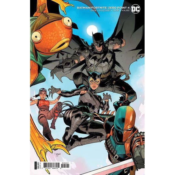 DC Comics Zero Point: #4 Card Stock Variant (Dan Mora) (Comes with Online Game Digital Item Code to Unlock the Deathstroke Destroyer Glider!)