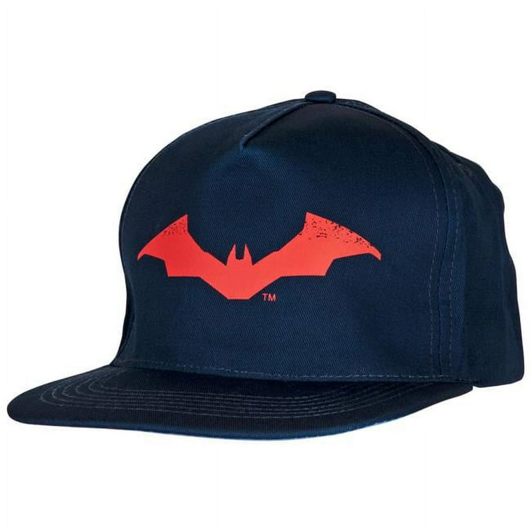 DC Comics the Sketched Logo Font Embroidery Flat Bill Hat