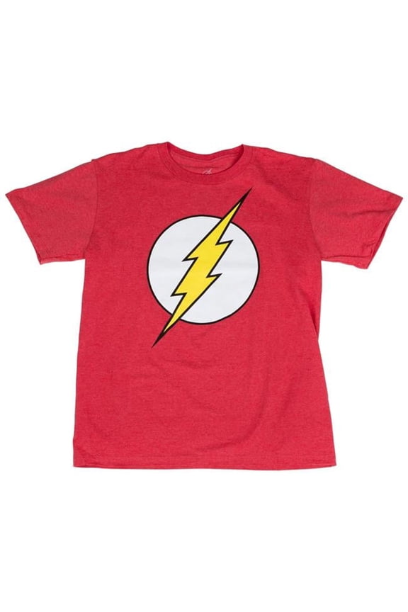 DC Comics the  Symbol Glow Ink Youth T-Shirt - Small