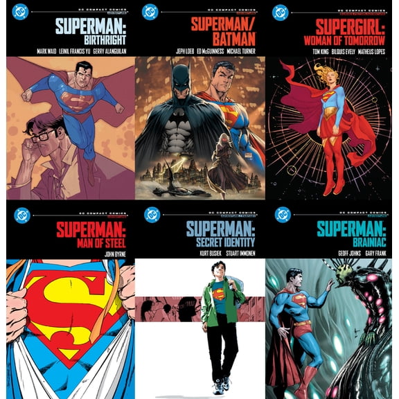 DC Compact Comics Superman DC Compact Comics Box Set, (Paperback)