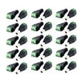 thumbnail image 1 of DC Connector 12V 30 Pieces DC Male and Female DC Connector Plug Adapter Power Cable Connector for LED Strip Light Tape Light Cable and CCTV Camera 2.1x5.5mm, 1 of 5