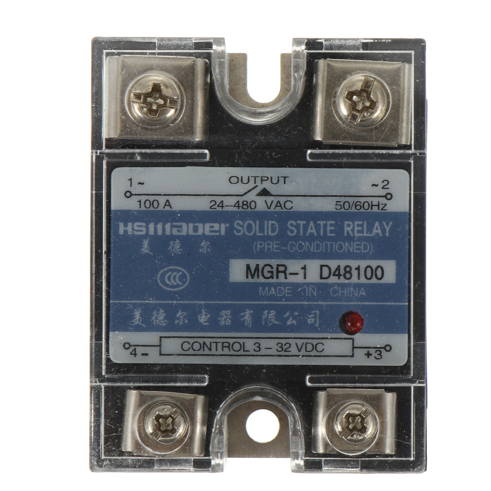 Solid State Relay 12v MGR-1 DD220D25 SSR-25DD Solid State Relay - 25A ...