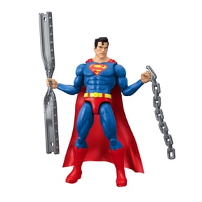 DC Premier 6.5 Inch Superman Action Figure Series 2, 22 Articulations & Cape, Battle Armor