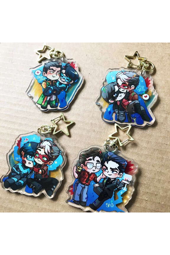 DC Couples Keychains (1 keychain)