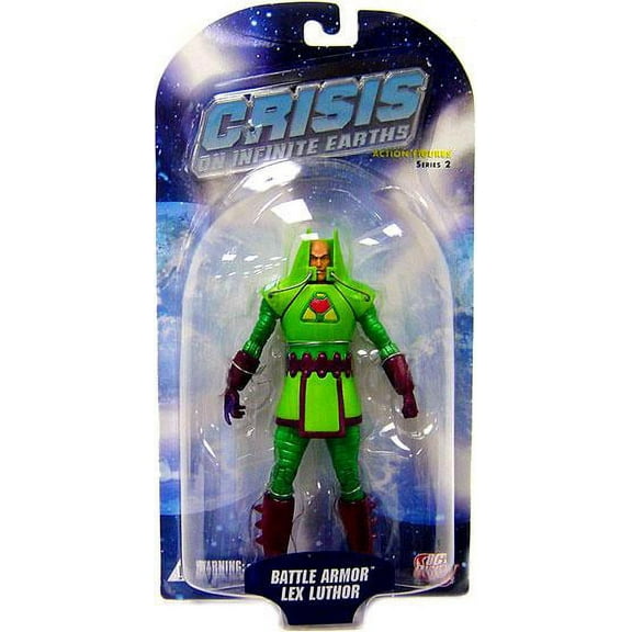 DC Cris on Infinite Earths Series 2 Battle Armor Lex Luthor Action Figure