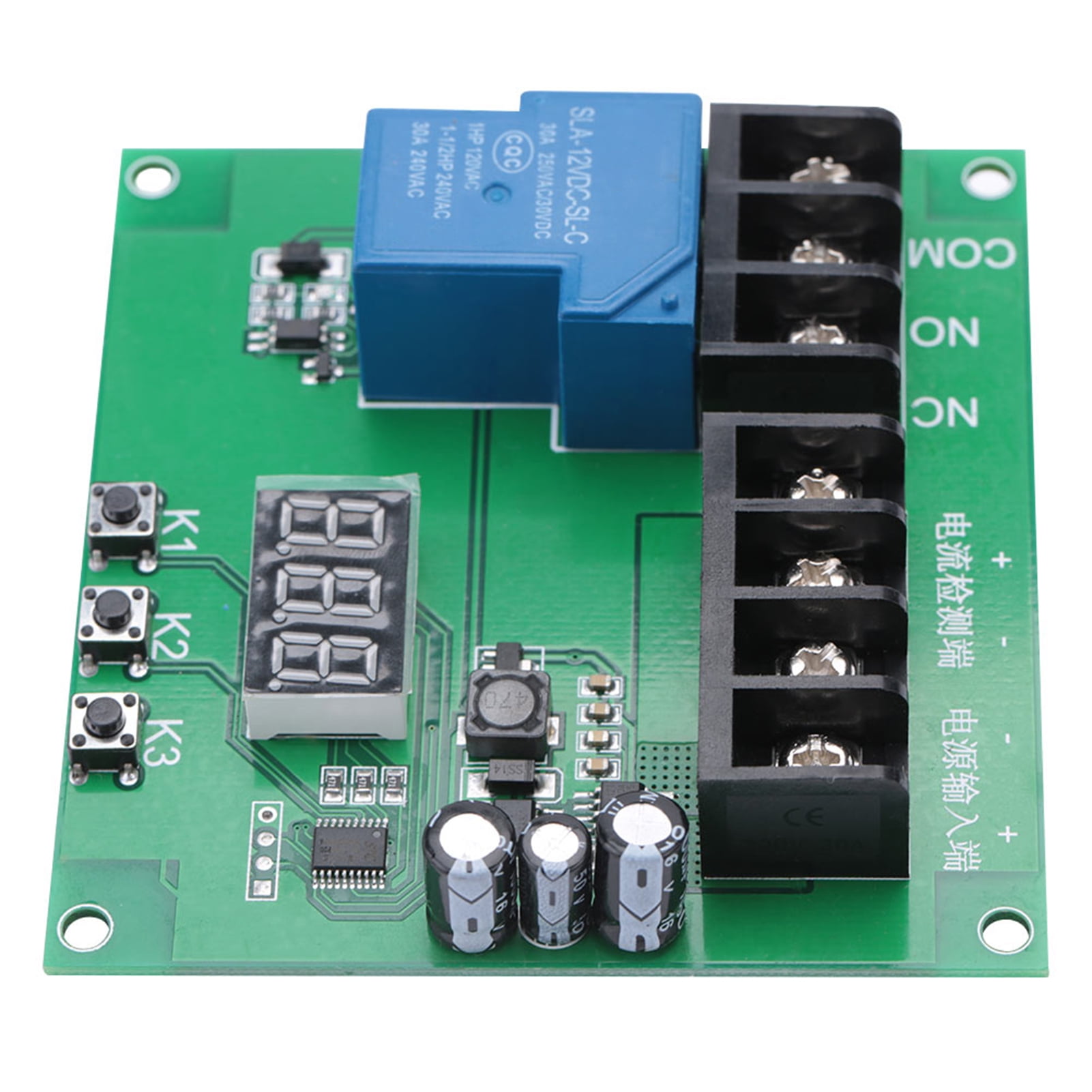DC Current Detection Relay Module, Multifunction Error Calibration High