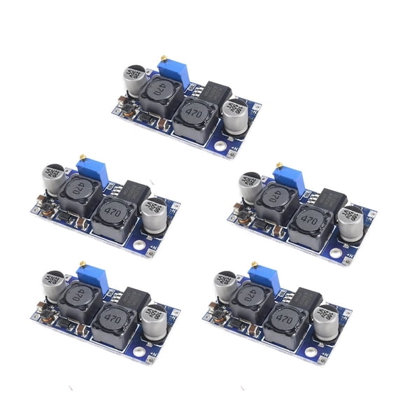 DC-DC Boost Buck Converter Module, Adjustable 3.8-32V to 1.25-35V 3A Automatic Step Up Down Voltage Regulator