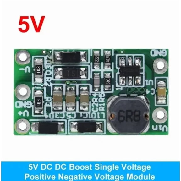 DC-DC Boost Step-Up Positive Voltage Negative Voltage Module 3V-14V To 5V 9V 12V 15V100mA To Positive And Negative Power Supply