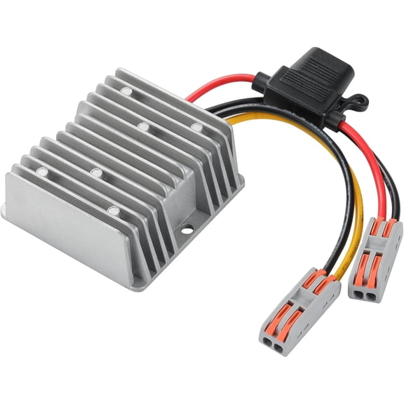 DC/DC Buck Converter 20-40V to 12V, Voltage Converter 20V/24V/36V/40V to 12V20A 240W MAX Power Transformer Waterproof Step Down Module for Automotive,Trucks, Instruments