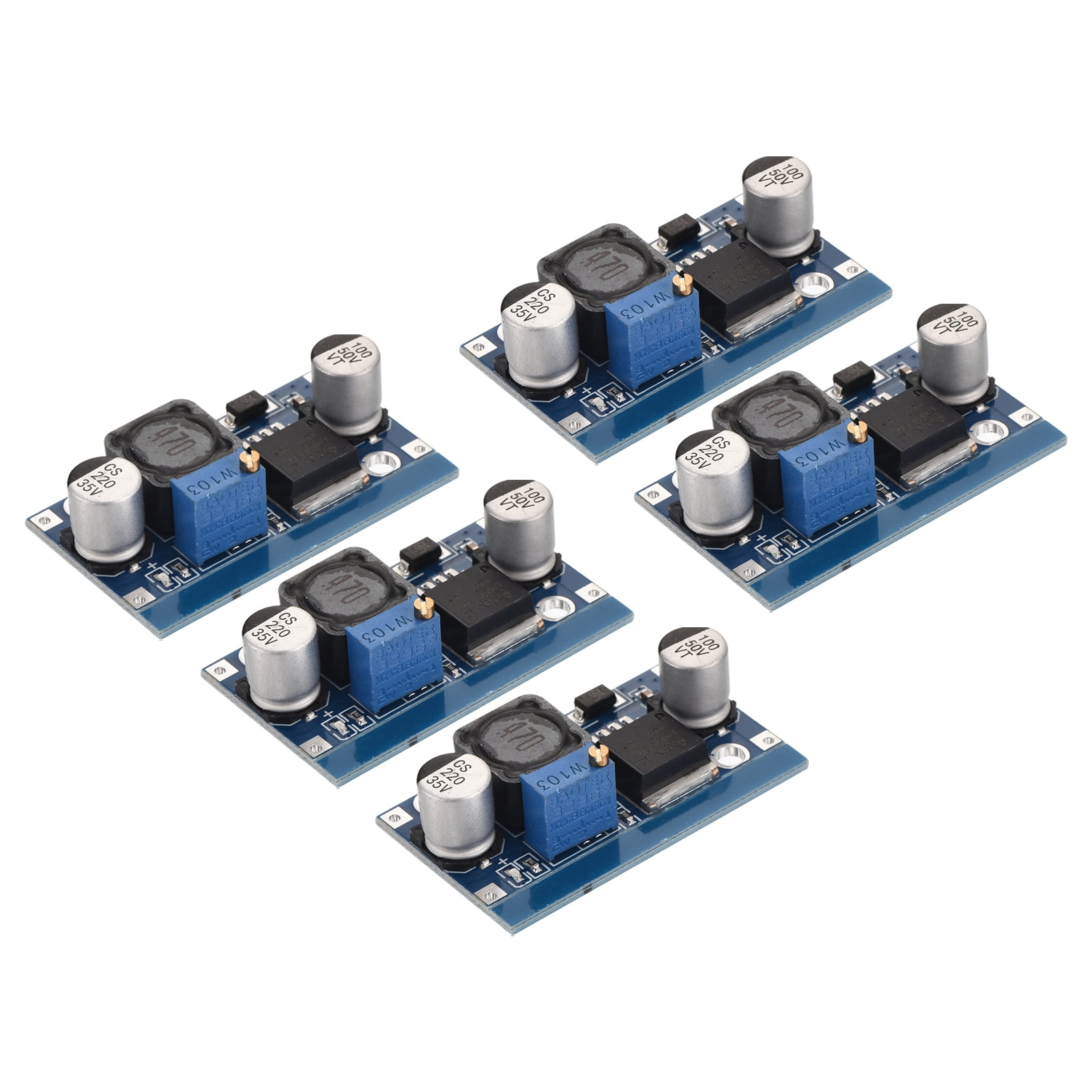 DC-DC Buck Converter Voltage Regulator Adjustable Buck Module LM 2596 With LED Display Voltmeter 4 40v To 1 25 37v 3a 2 Pcs - View #9