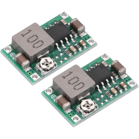 DC-DC Buck Converter Voltage Regulator Adjustable Step Down Power Module MINI360 4.75-23V to 1.0-17V 3A for Adjustment Transformers 2Pcs 2 -