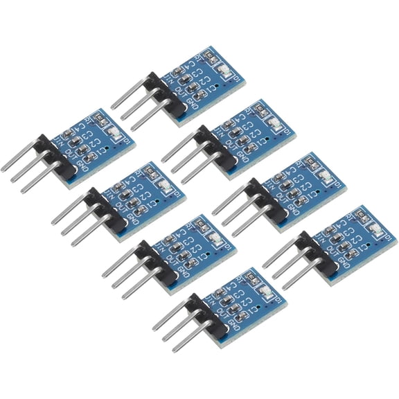 DC-DC Buck Converter Voltage Regulator Step Down Power Module AMS-1117 5-12V to 3.3V 0.8A 3 Pins for Adjustment Transformers 8Pcs 8 -