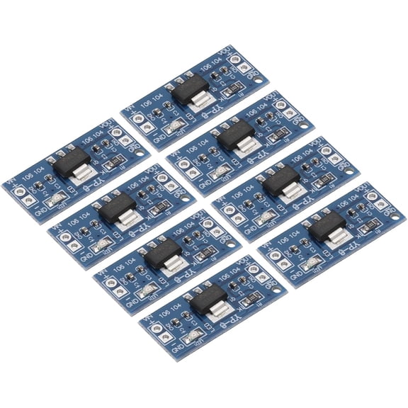 DC-DC Buck Converter Voltage Regulator Step Down Power Module AMS-1117 6.5-12V to 5V 0.8A for Adjustment Transformers 8Pcs 8 -