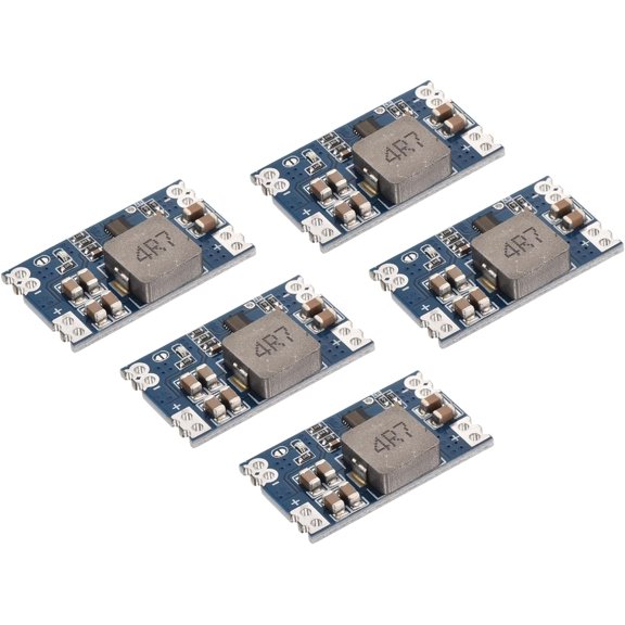 DC-DC Buck Converter Voltage Regulator Step Down Power Module MINI560 7-20V to 9V 5A for Adjustment Transformers 5 Pcs -