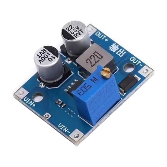 DC-DC Converter Module, 5-80V Wide Input to 1-62V Adjustable Output, 1.5A Compact Converter for Automotive