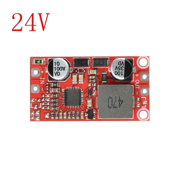 DC-DC Mini Step-down Power Supply Module, Mini Step-down Power Supply Module Converter, DC10-100V to DC5V/9V/12V/24V 3A Buck Power Supply Board with Over-temperature Protection