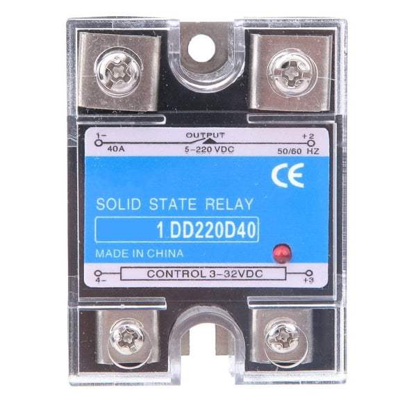 DC-DC for SSR Solid State Relay Input 3-32VDC Load 5-220VDC Control Relay