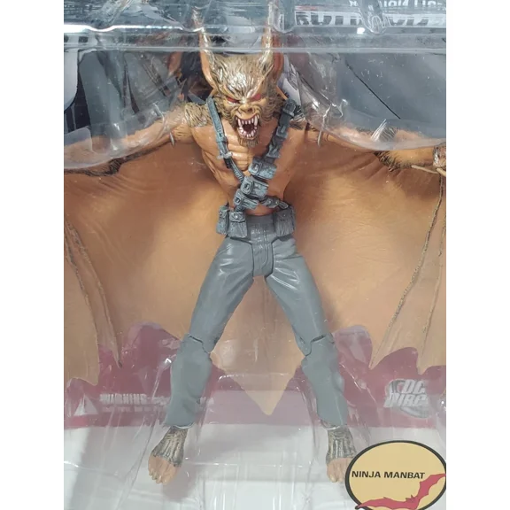 DC DIRECT BATMAN AND SON NINJA MAN-BAT ACTION FIGURE NIP t2