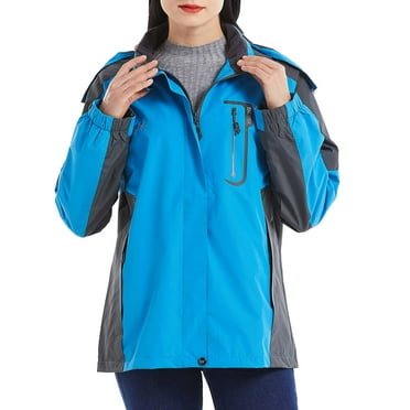 DC Diamond Candy Waterproof Rain Jacket Women Lightweight Outdoor Raincoat Hooded for Hiking