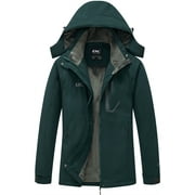 Diamond Candy Women's Winter Ski Jacket Hooded Windproof Warm Jackets Snow Waterproof Rain Coat