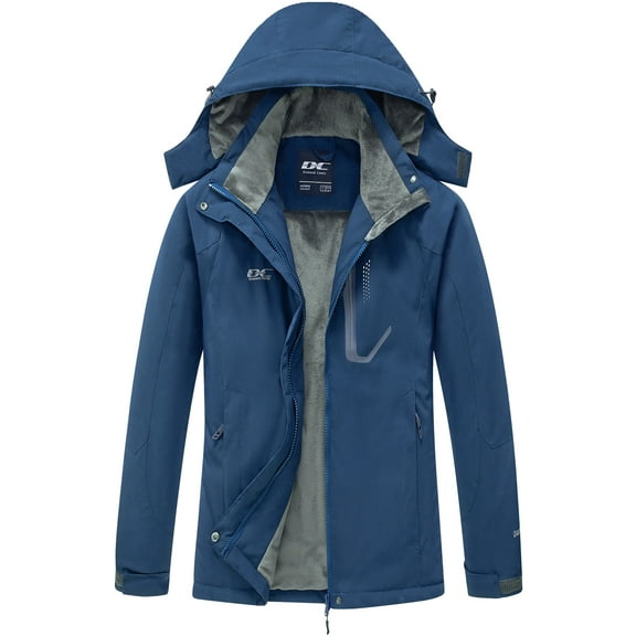 Diamond Candy Women's Winter Ski Jacket Hooded Windproof Warm Jackets Snow Waterproof Rain Coat