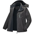 thumbnail image 1 of Diamond Candy Women's Waterproof Rain Jacket with Hood Windproof Raincoat Lightweight Lined Jacket for Outdoor hiking, 1 of 6