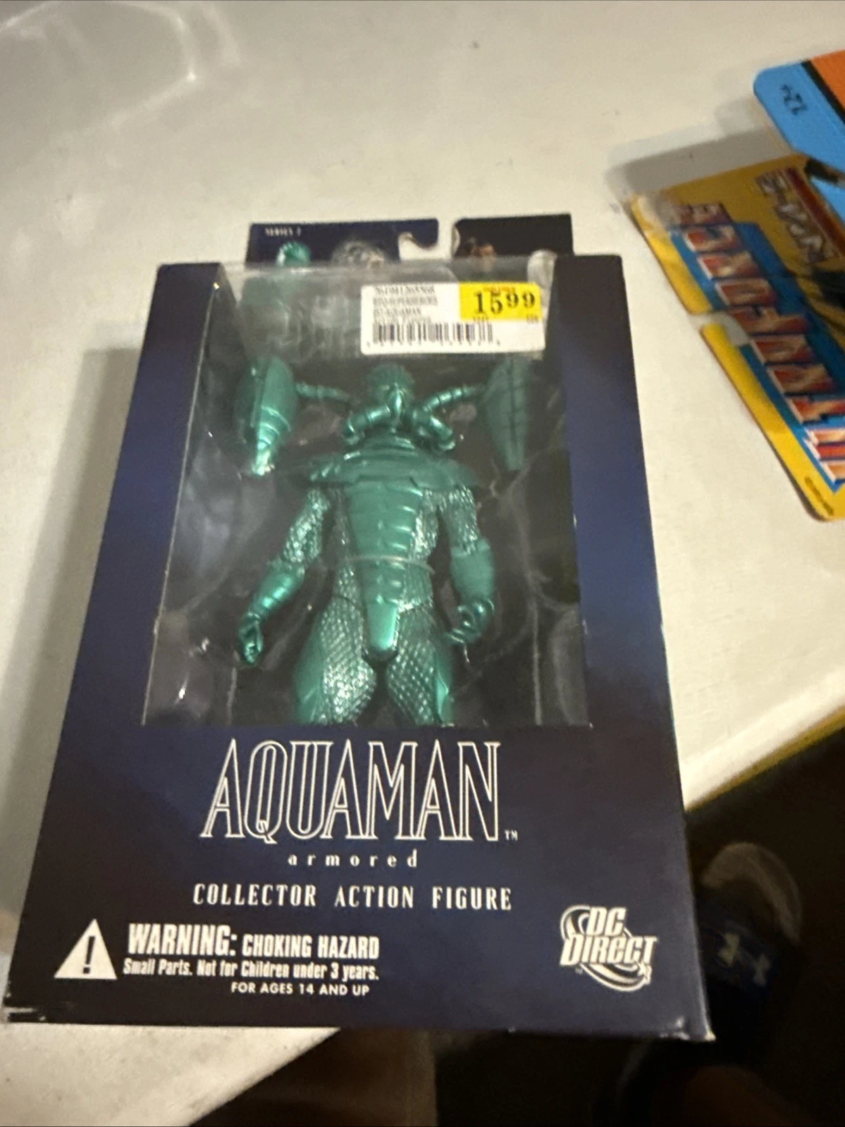 Figurine Justice League Alex Ross Série 2 – Aquaman DC Direct (sous Blister)