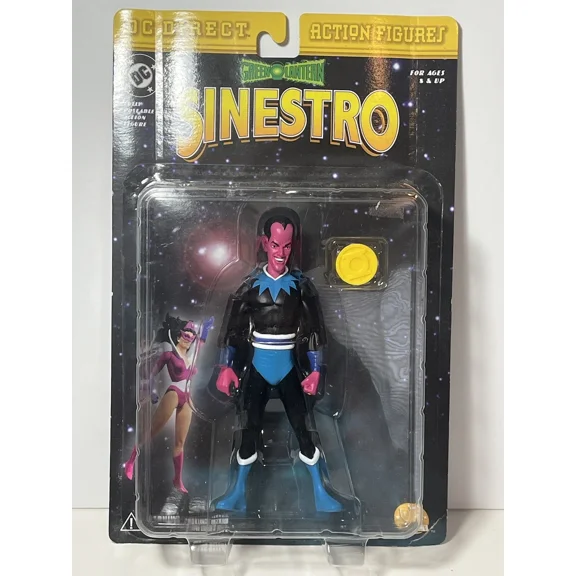DC Direct Green Lantern Sinestro Action Figure 2001 -t2-