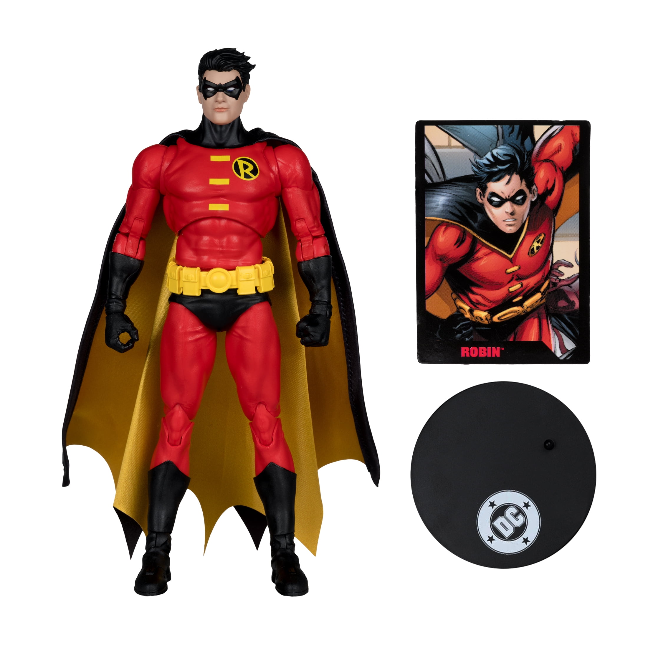 DC 7in Action Figure with Comic - Robin - McFarlane Toys - Walmart.com