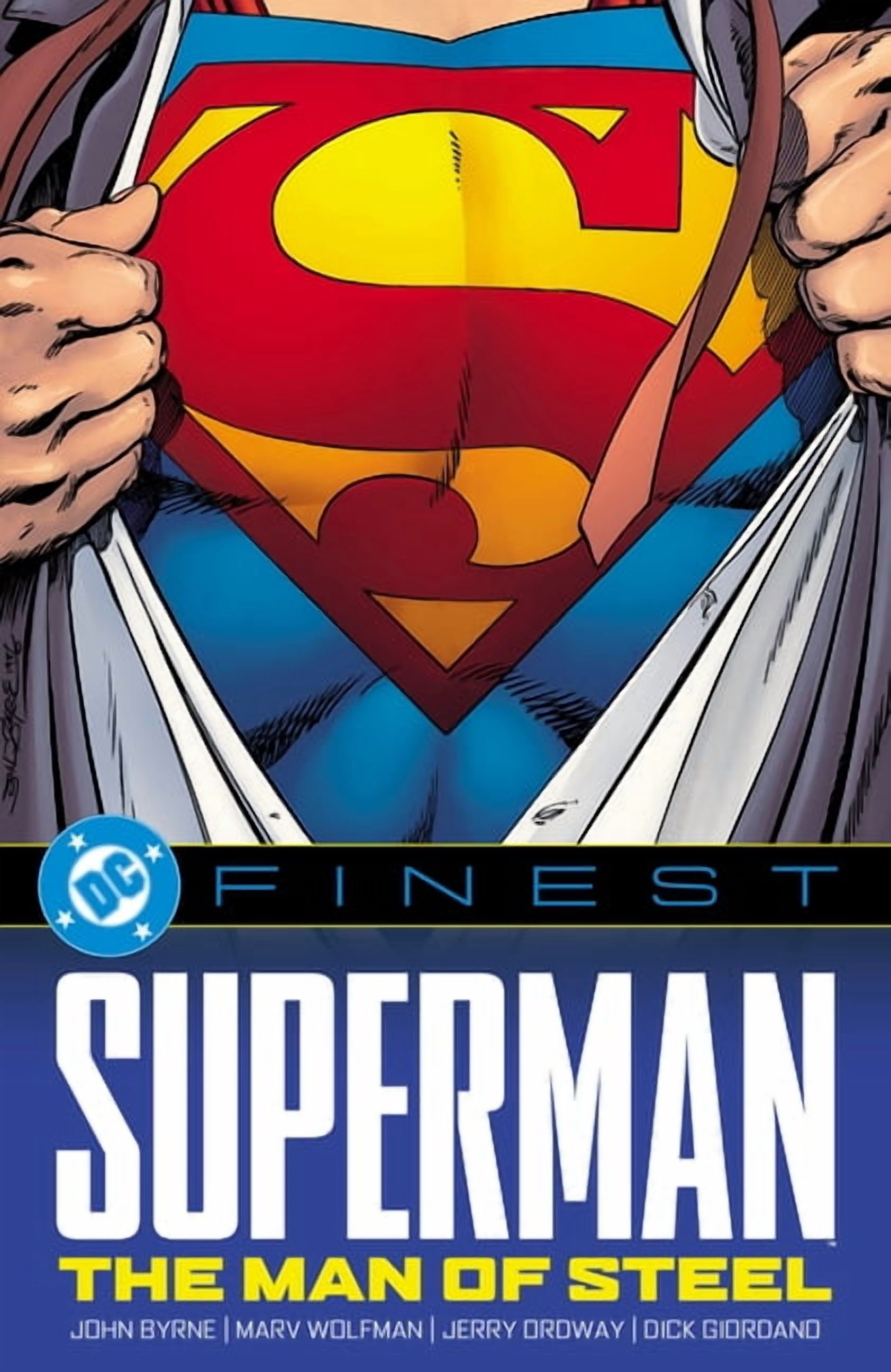 DC Finest: Superman: The Man of Steel, (Paperback)