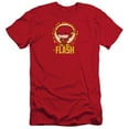 thumbnail image 1 of DC Flash Flash Chibi S/S Adult 30/1 T-Shirt Red, 1 of 1