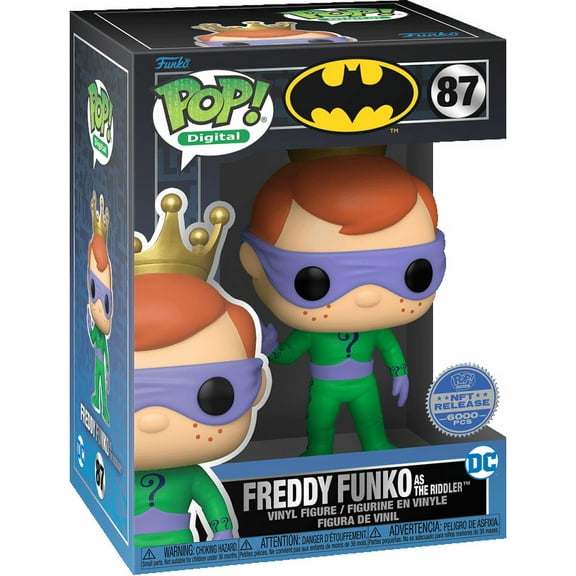 DC: Freddy Funko as The Riddler (Royalty 6000)