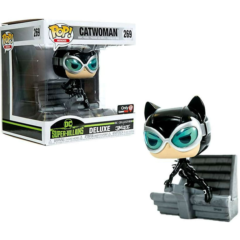 DC Funko POP! Heroes Catwoman Deluxe Vinyl Figure (Jim Lee