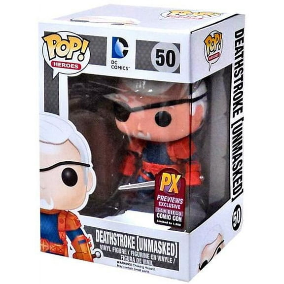 DC Funko POP! Heroes Deathstroke (Unmasked) Vinyl Figure