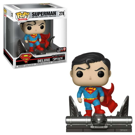 DC Funko POP! Heroes Superman Deluxe Vinyl Figure