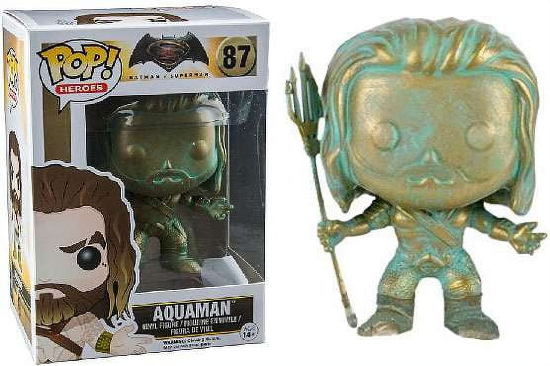 Aquaman Jim Lee Funko Pop! #254 Black and White - The Pop Central
