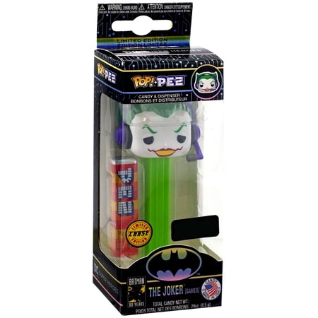 DC Funko POP! PEZ The Joker Candy Dispenser [Gamer, Green, Chase]